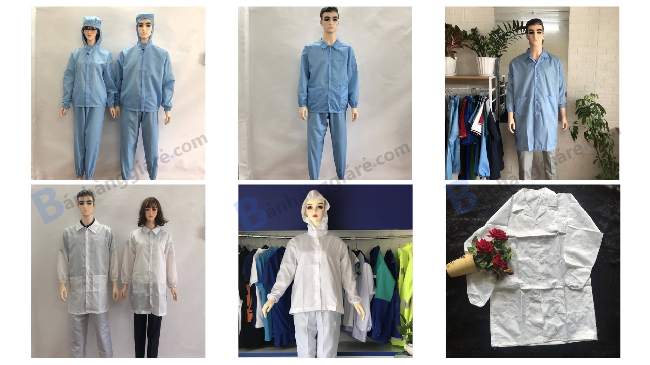 Quần Áo Phòng Sạch chống tĩnh điện